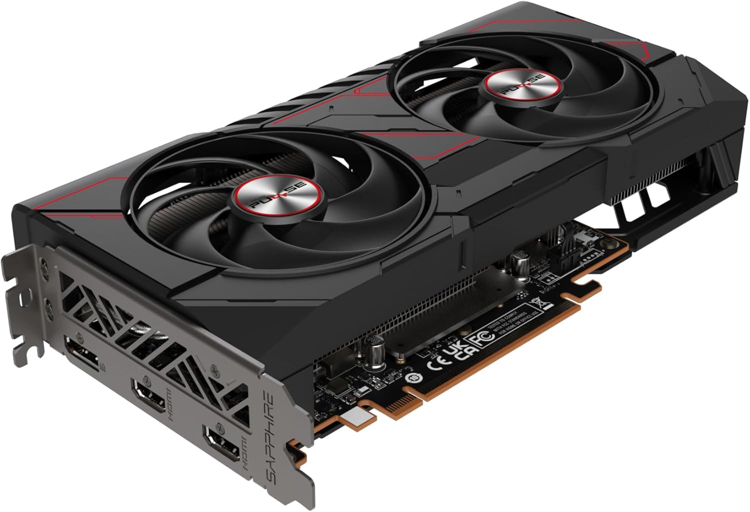  Pulse AMD Radeon™ RX 9060 XT Gaming OC Tarjeta gráfica con 16GB GDDR6, AMD RDNA 4