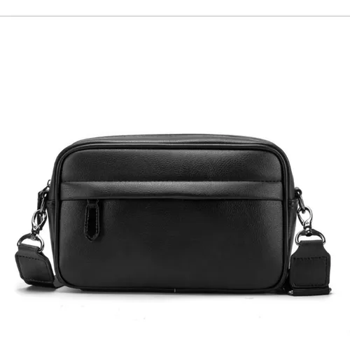 Bolsa bandolera de piel para hombre