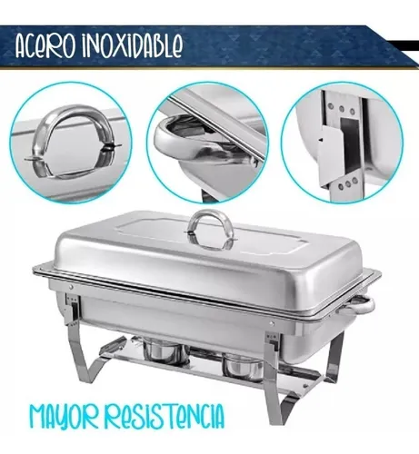 Bufetera bañomaría Chaffer 9 litros
