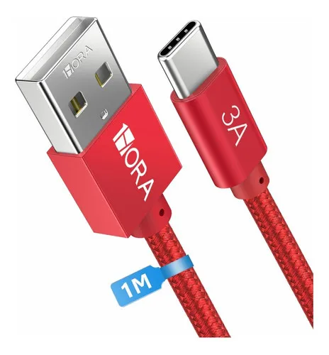 Cable USB C a tipo USB A de 1 m