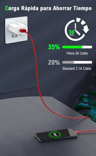 Cable USB C a tipo USB A de 1 m