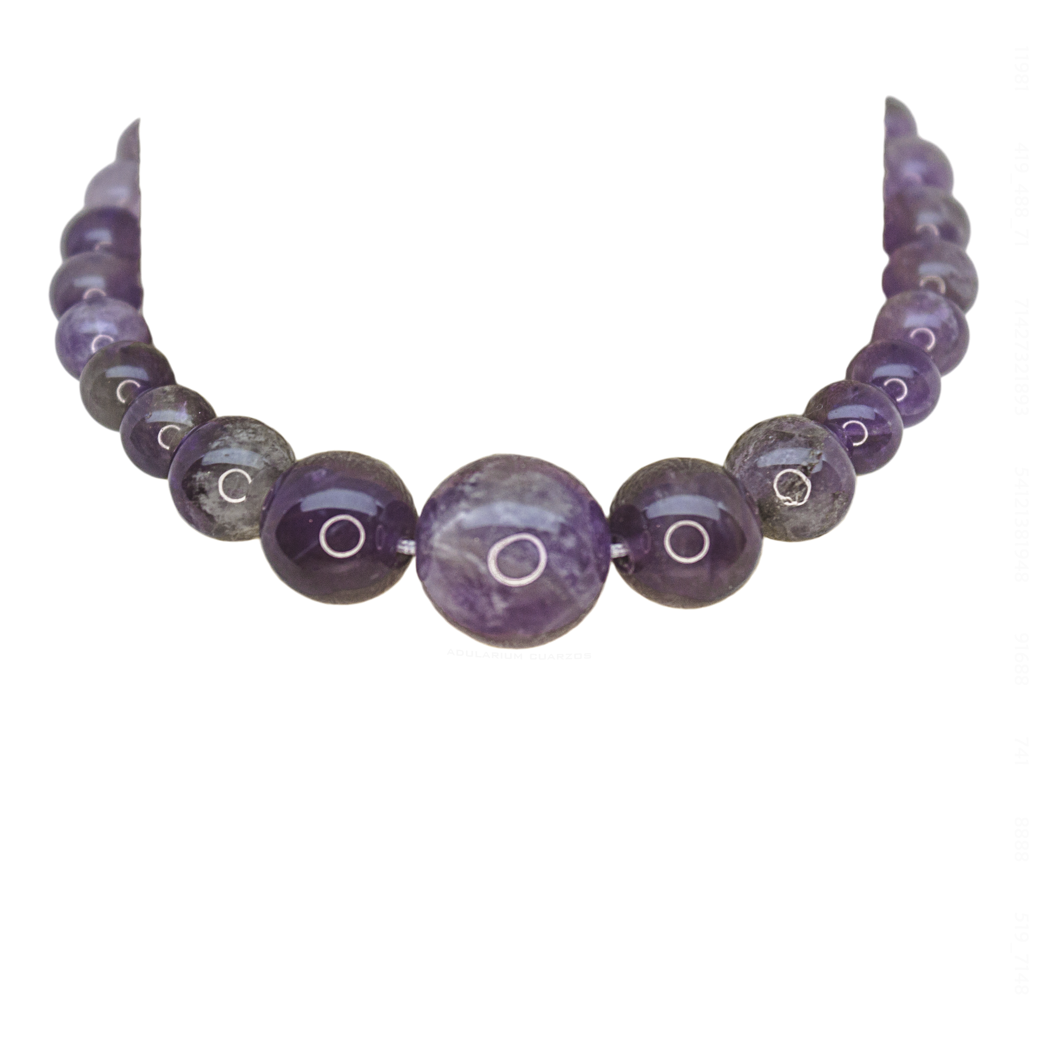 Pulsera Antiestrés Cuarzo Amatista Natural