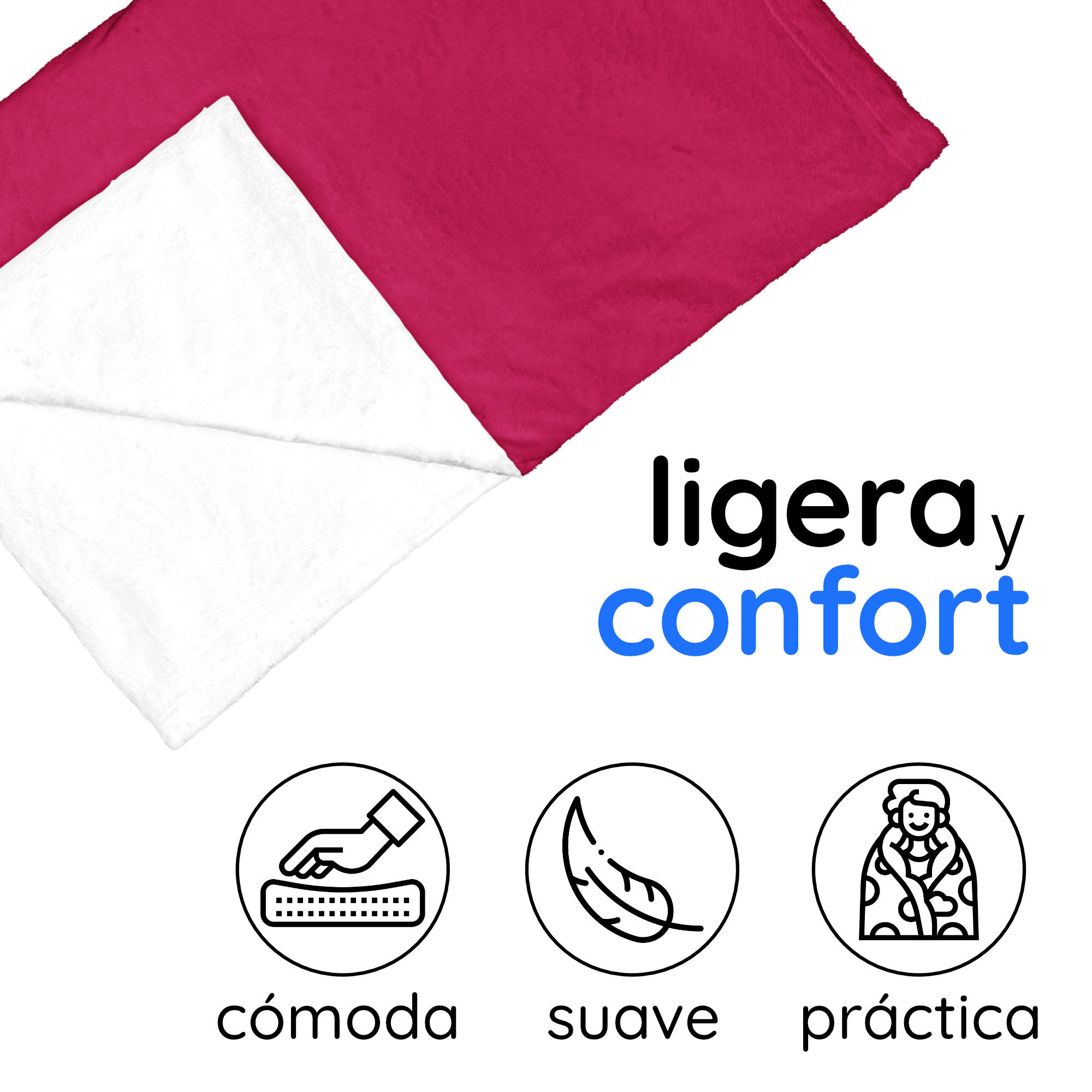 Cobija Manta Frazada  Diseño de La Virgen Rosas Ultra Suave y Ligera de Alta Calidad
