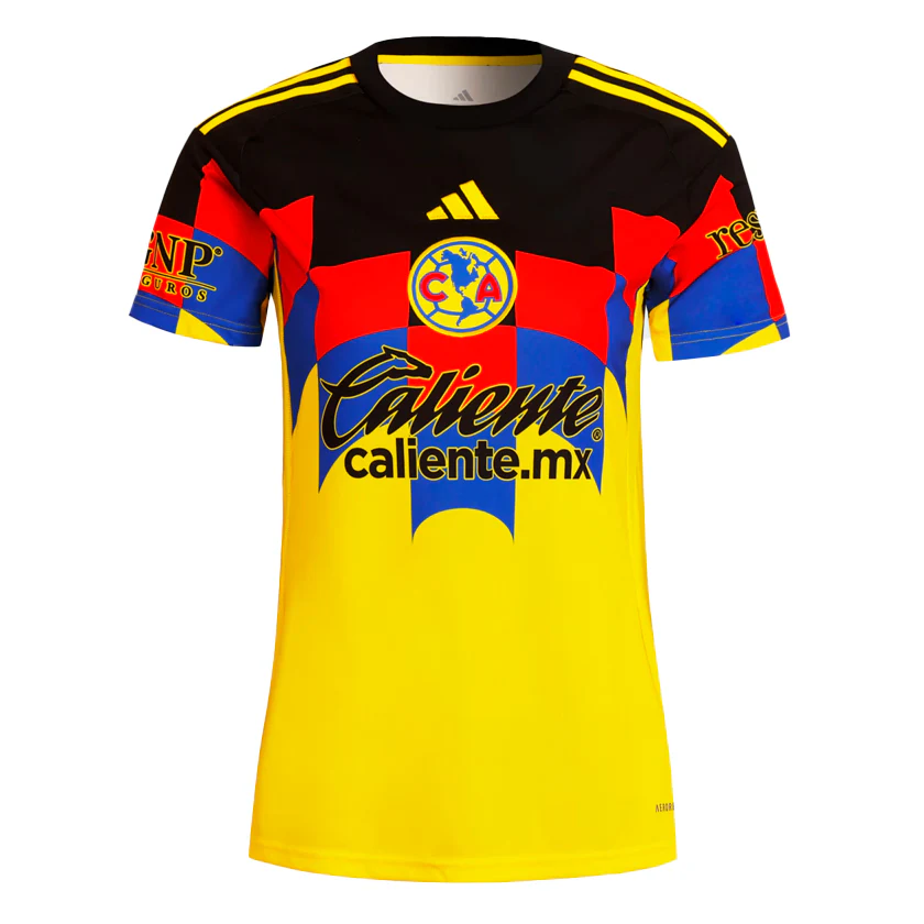 Jersey Original adidas de las águilas del América dama local 2025-2026 JN8628