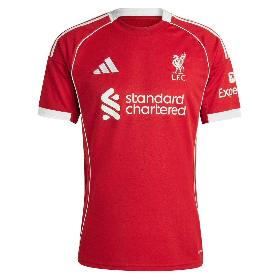 Jersey Original adidas del Liverpool de Inglaterra  2025-2026 JV6423