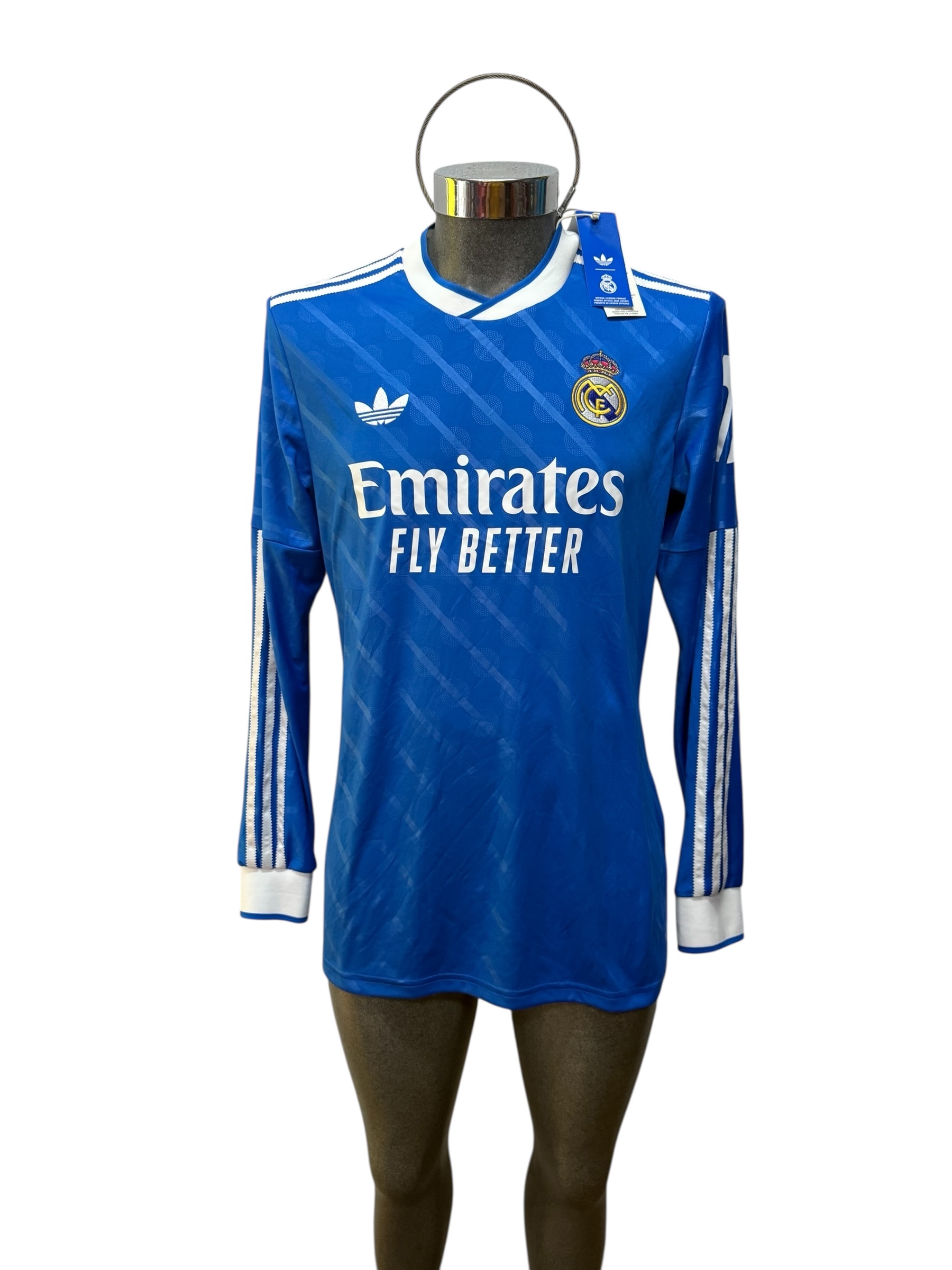 Jersey Original adidas del  Real Madrid gala 3era  manga larga 2025-2026 JW4054