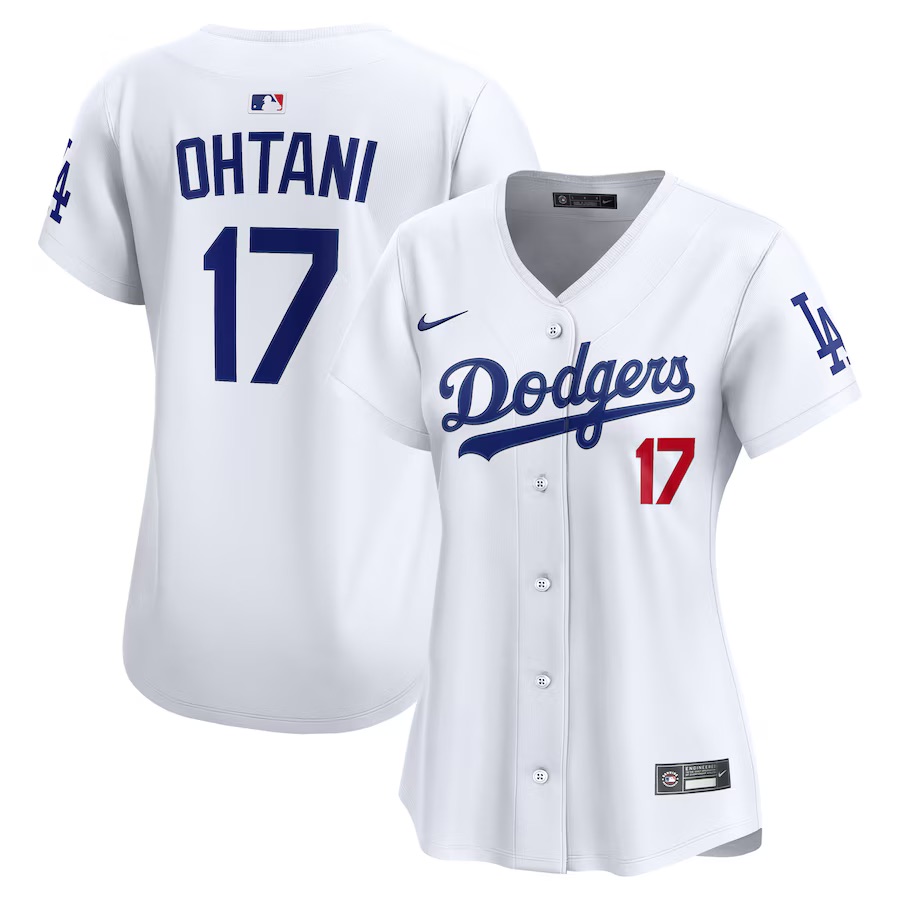 Jersey Original Nike Beisbol MLB Dodgers Los Angeles dama #17 T773-LDWH.