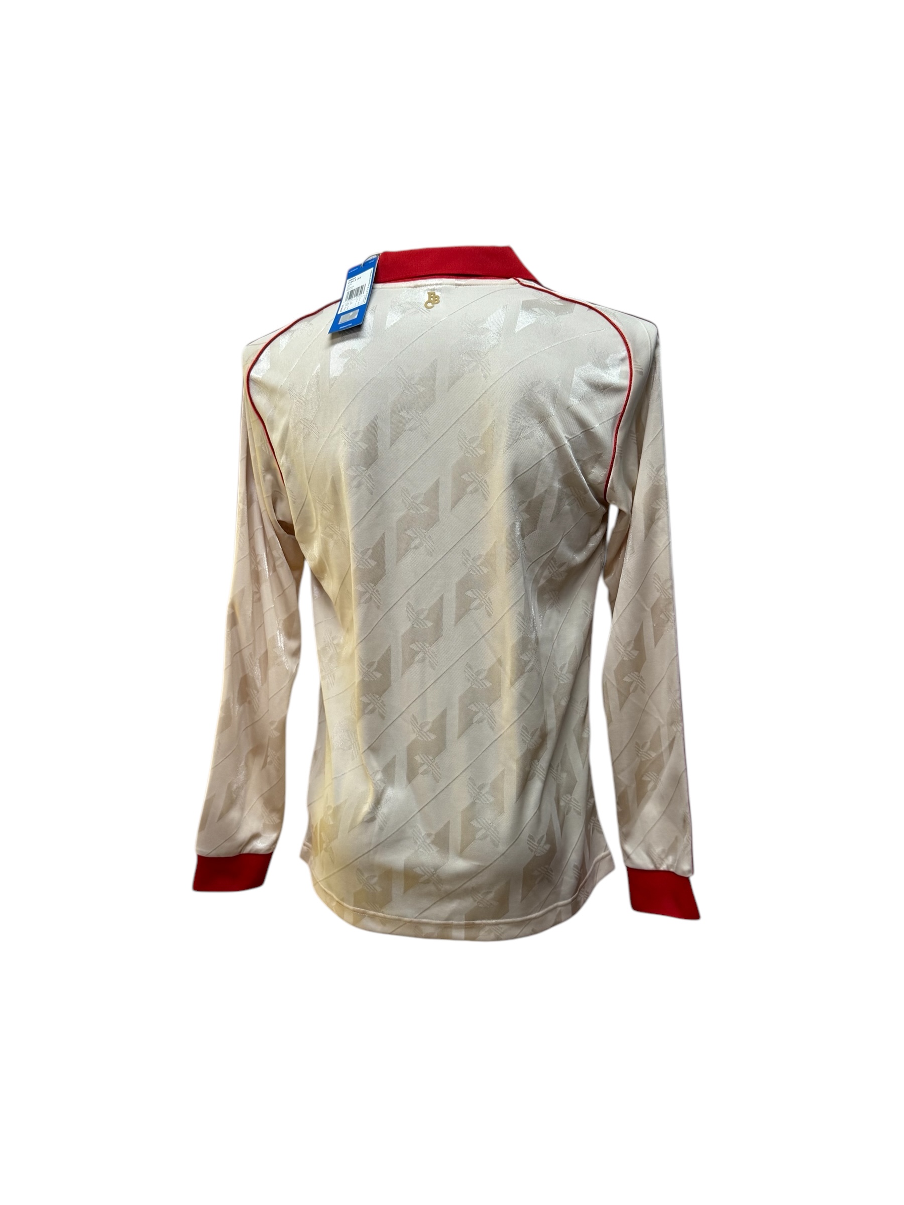 Jersey original Adidas Bayern Munich de Alemania Lifestyler manga larga IS6507