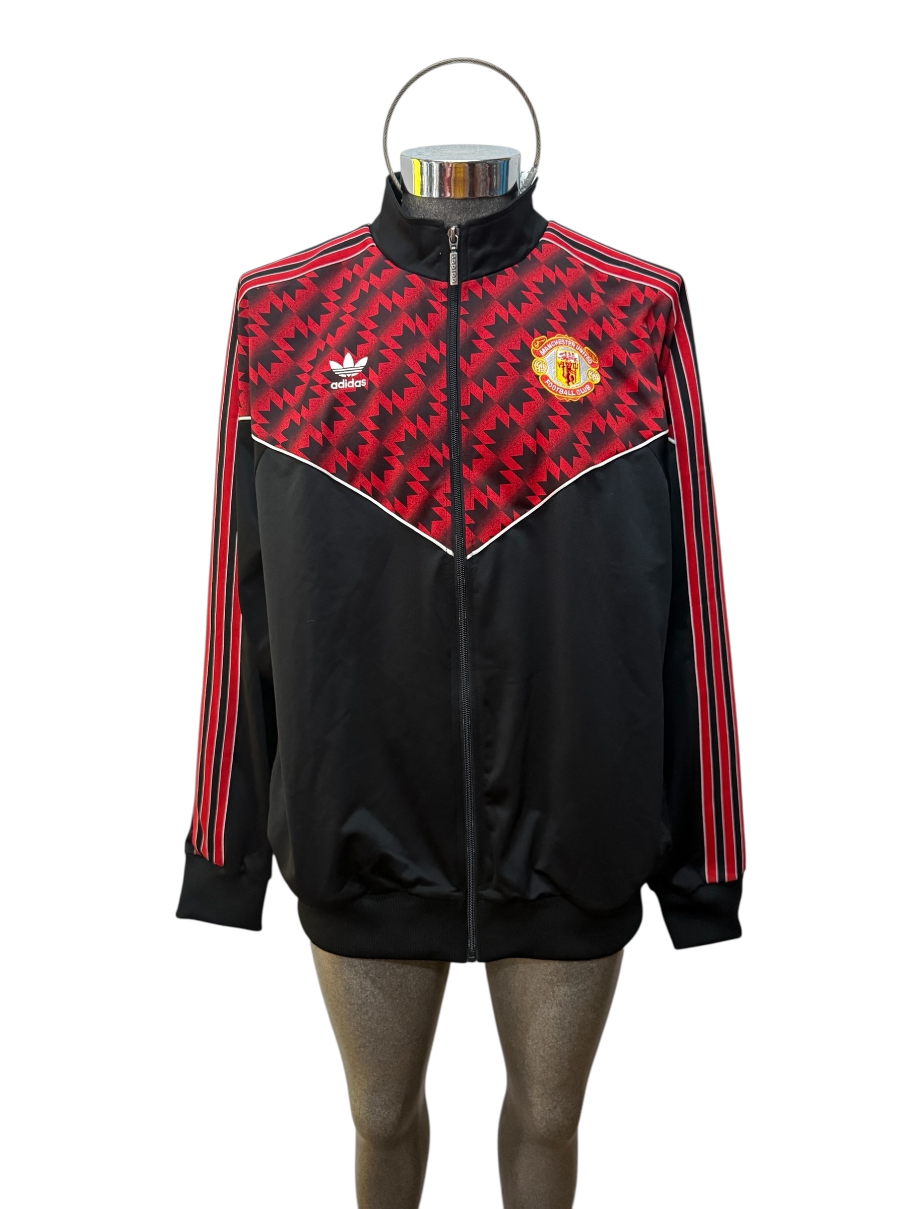 Chamarra Original Adidas Manchester United retro originals 1991 JF0373