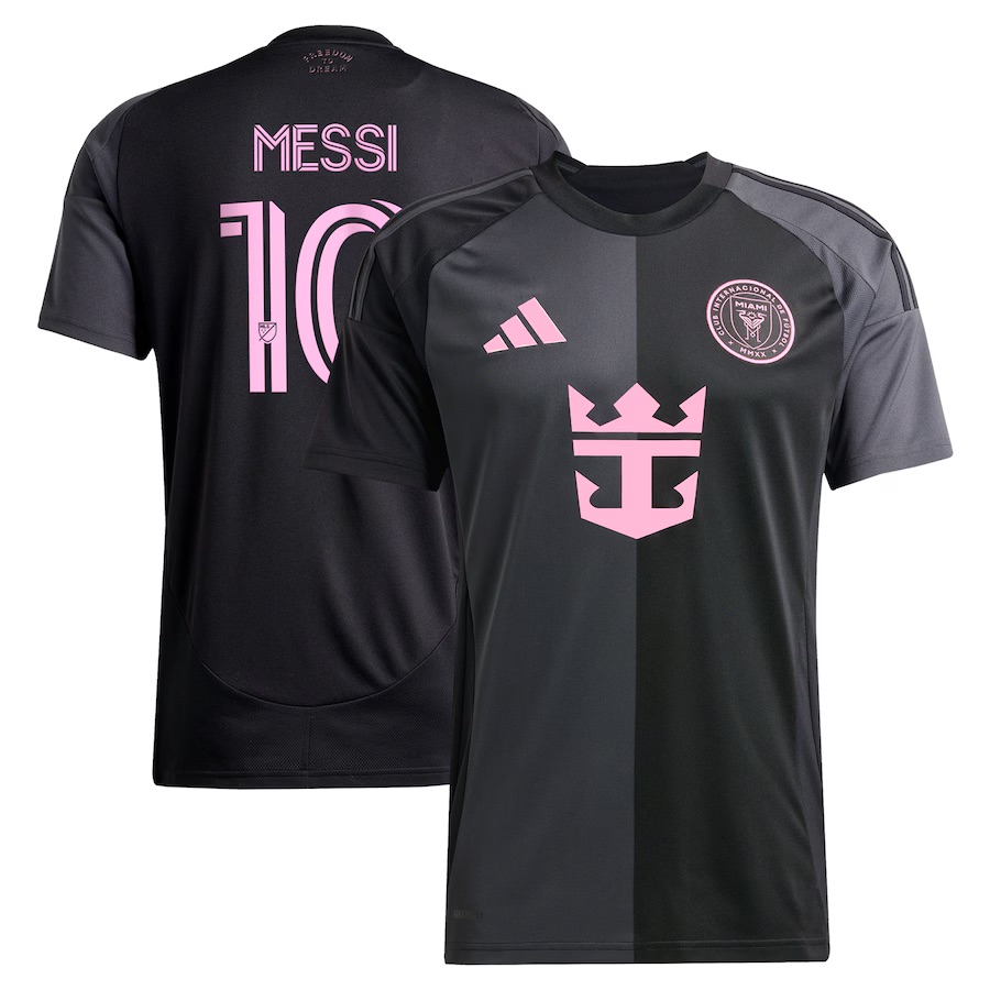 Jersey Original Adidas Inter de Miami MLS visita 2025 Messi #10 JI6821-10