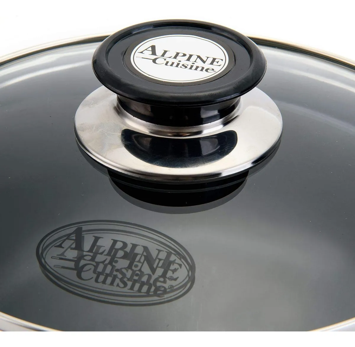 Bateria De Cocina Antiadherente 16 Piezas Alpine Cuisine Red