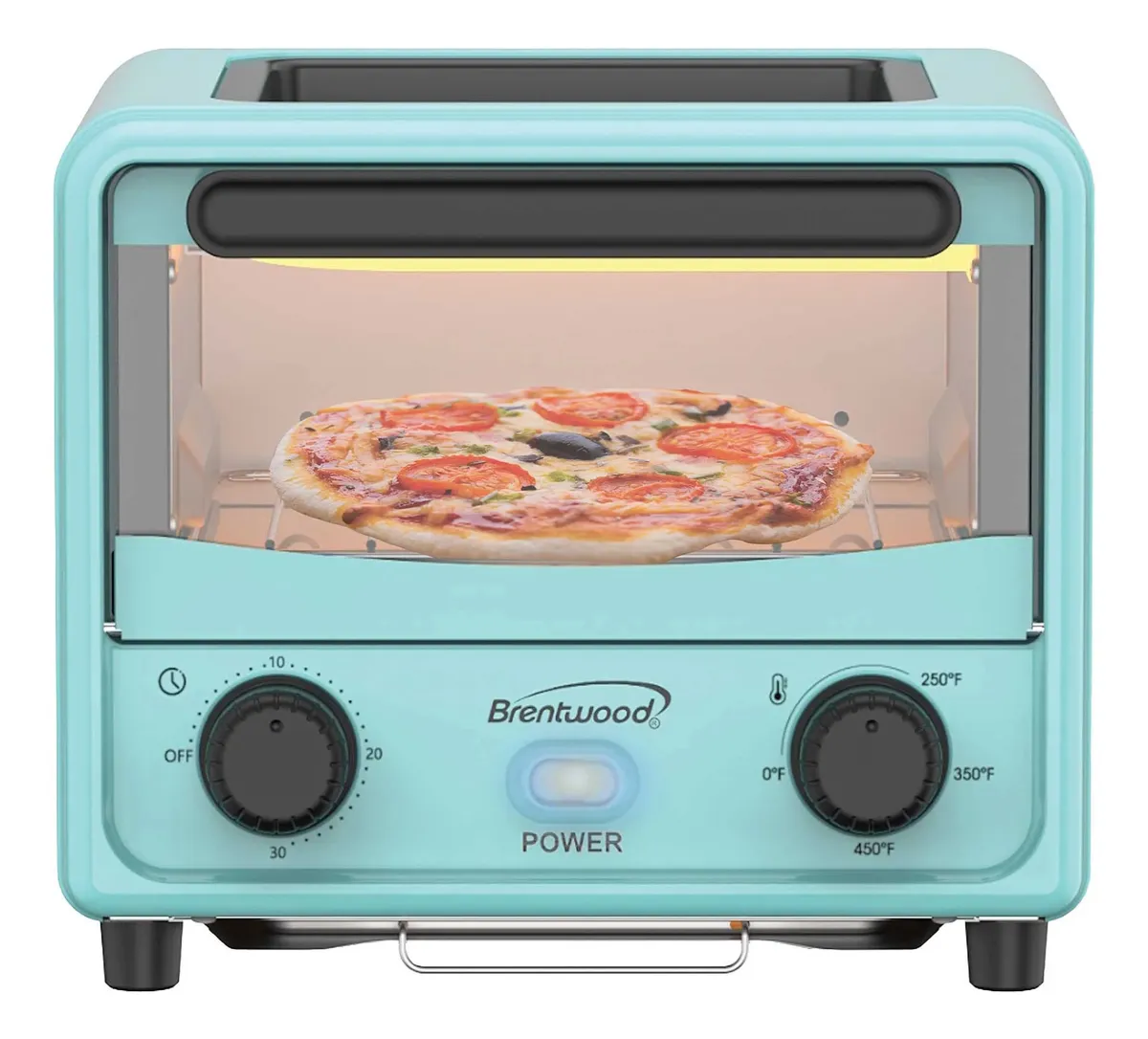 Grill Horno Tostador Mini De 3 Litros Brentwood Con Temporiz