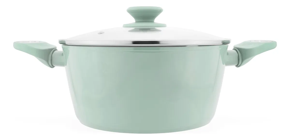 Batería De Cocina Ceramic Antiadherente 7 Pzas Foode + Tapas