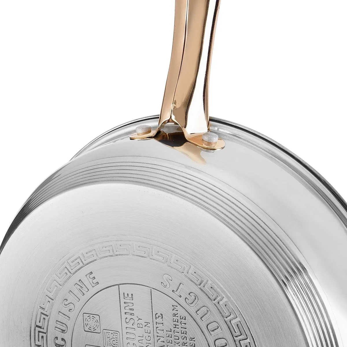 Bateria De Cocina Alpine Gourmet Acero Inox Induccion 12 Pz