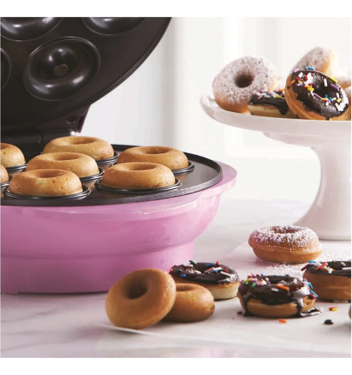 Maquina Para Hacer Donas Maker Antiadh 7 Unidades Ts250