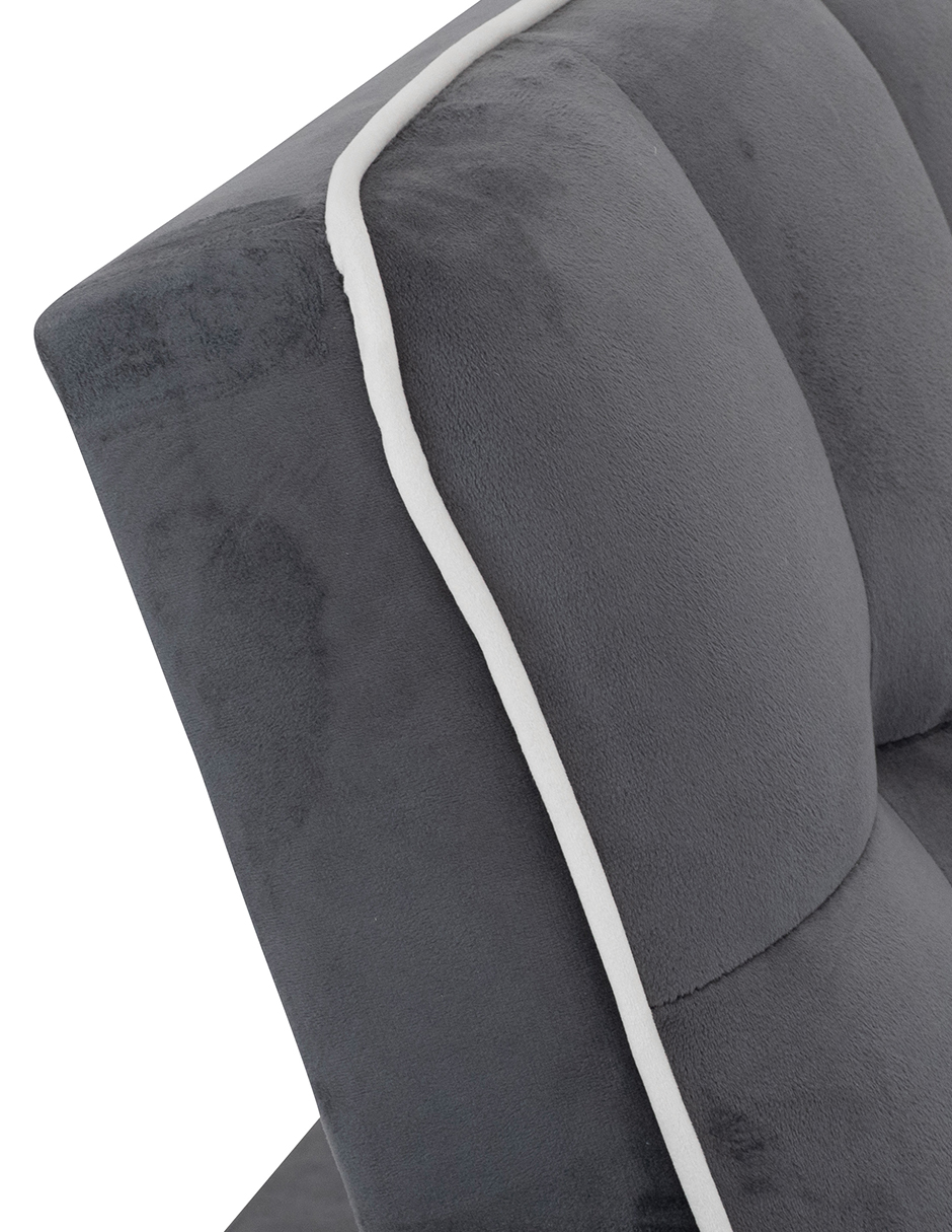 Sofá Cama Easy Living Roger Gris Oscuro