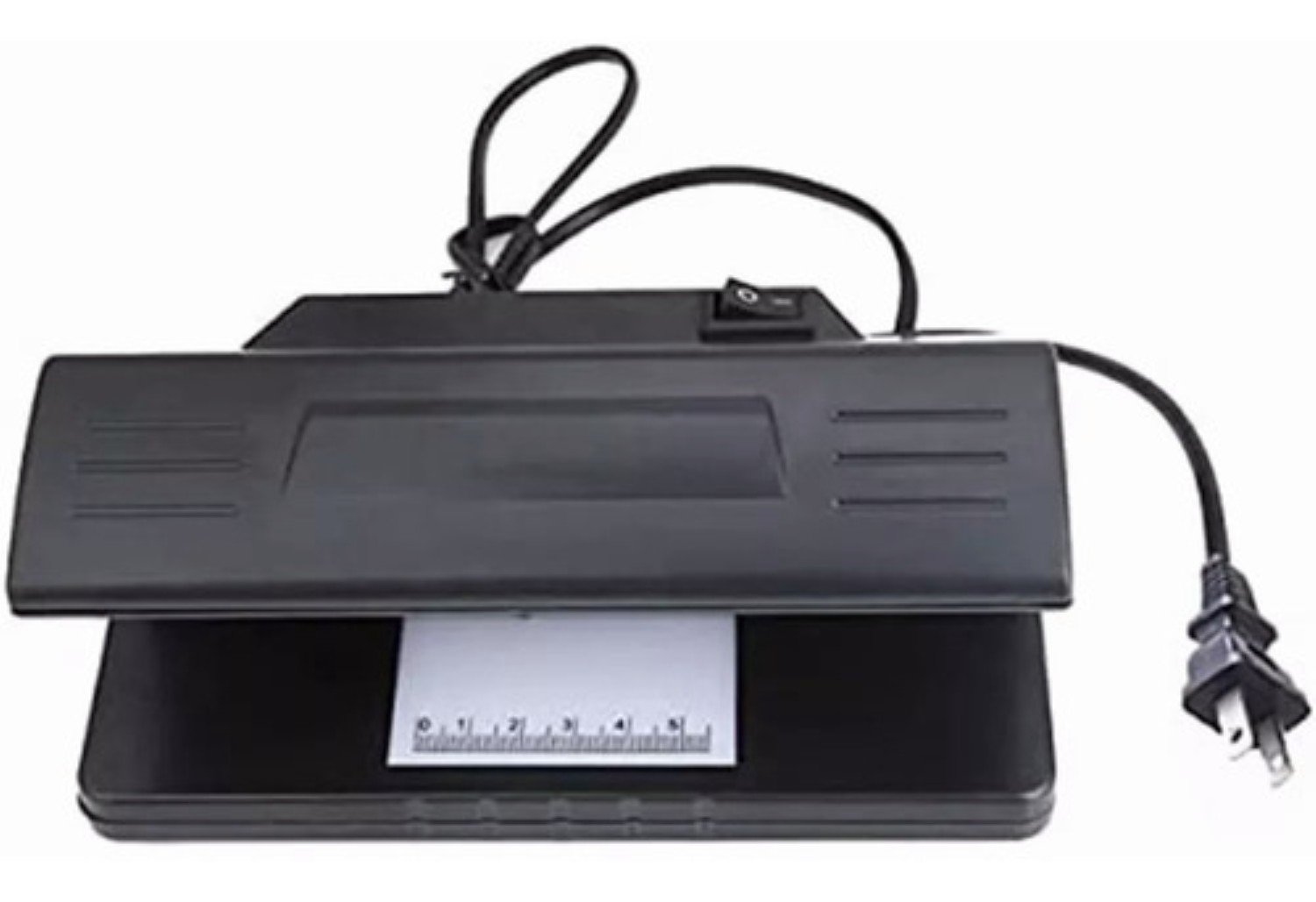 Detector De Billetes Falsos Con Luz Ultravioleta Negro