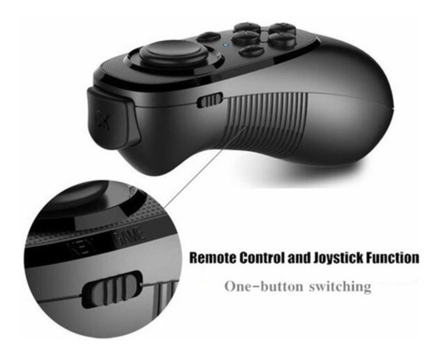 Gafas De Realidad Virtual 3d Con Control Negro