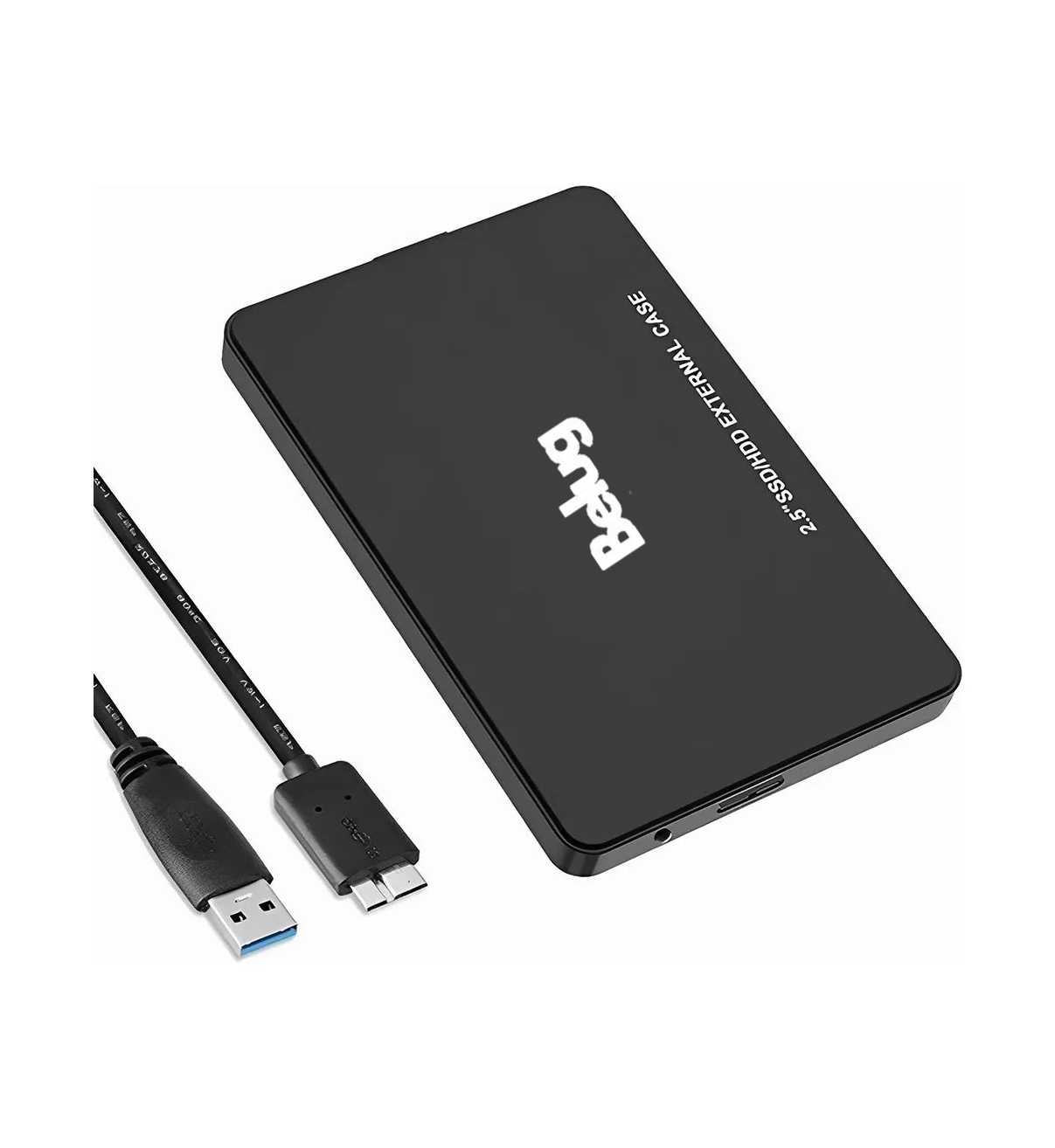 Carcasa Disco Duro Externo Case Belug Disco Duro 2,5 Usb 3.0 Negro