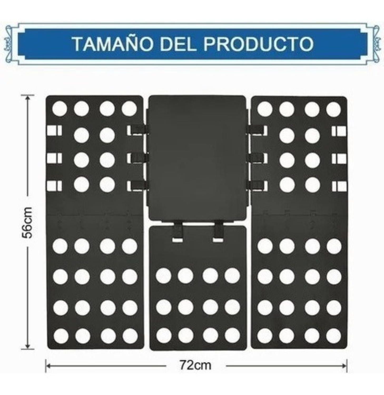 Doblador De Playeras Ropa Camisas Negro