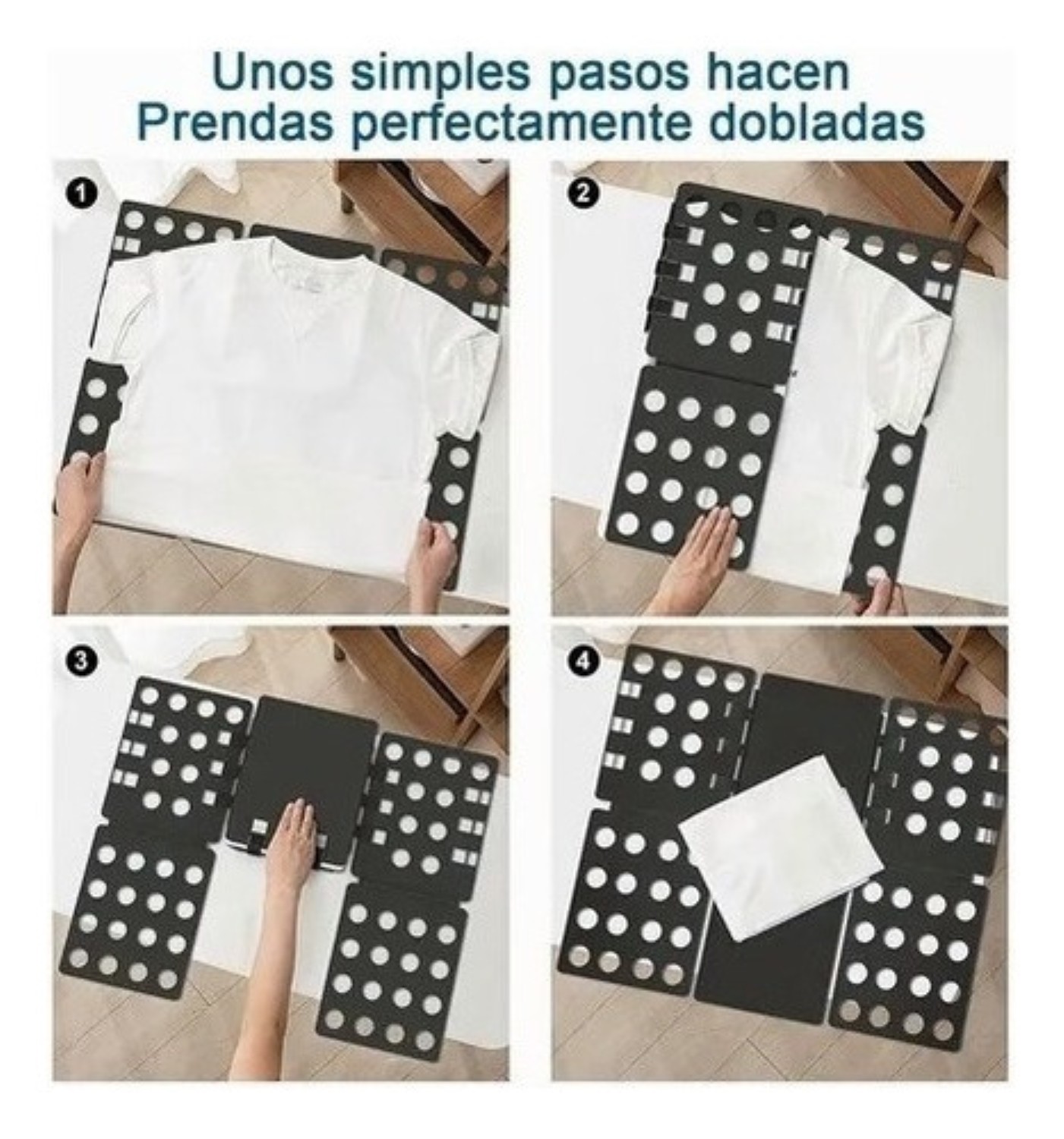 Doblador De Playeras Ropa Camisas Negro