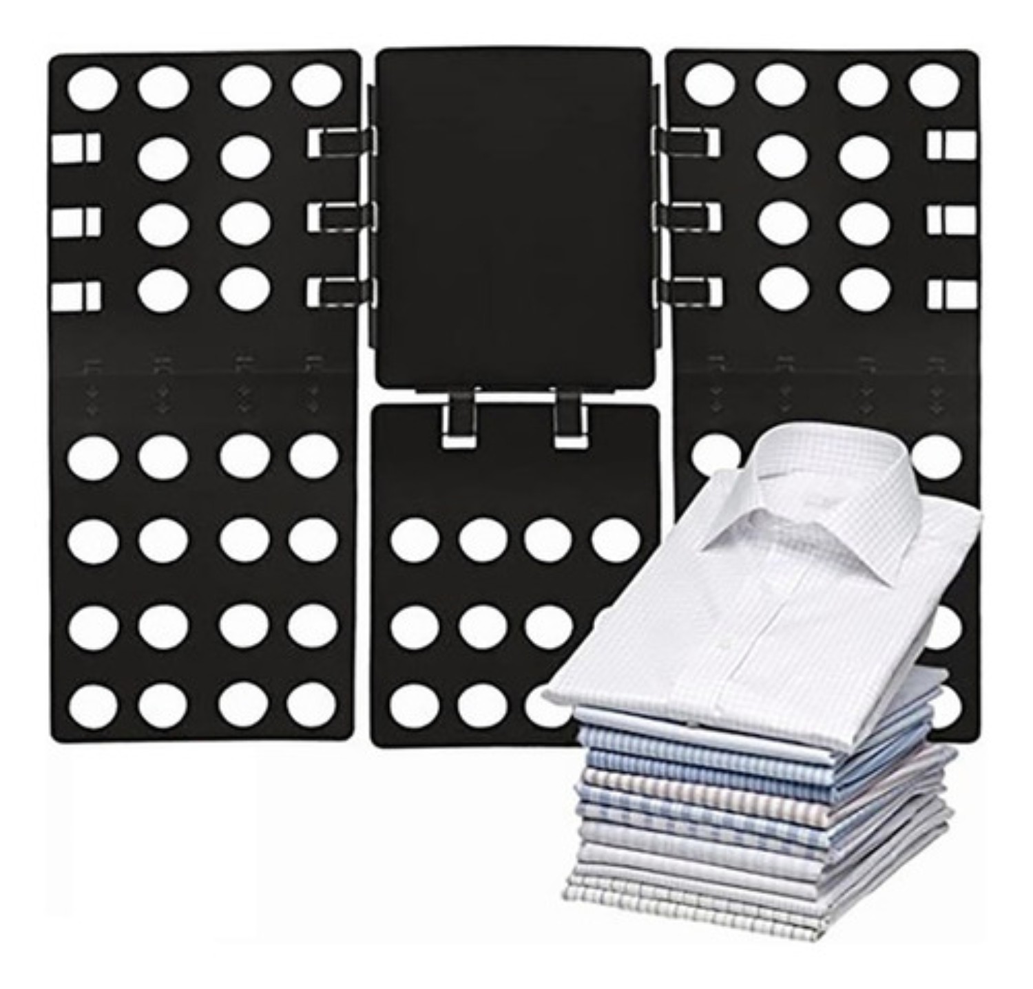 Doblador De Playeras Ropa Camisas Negro
