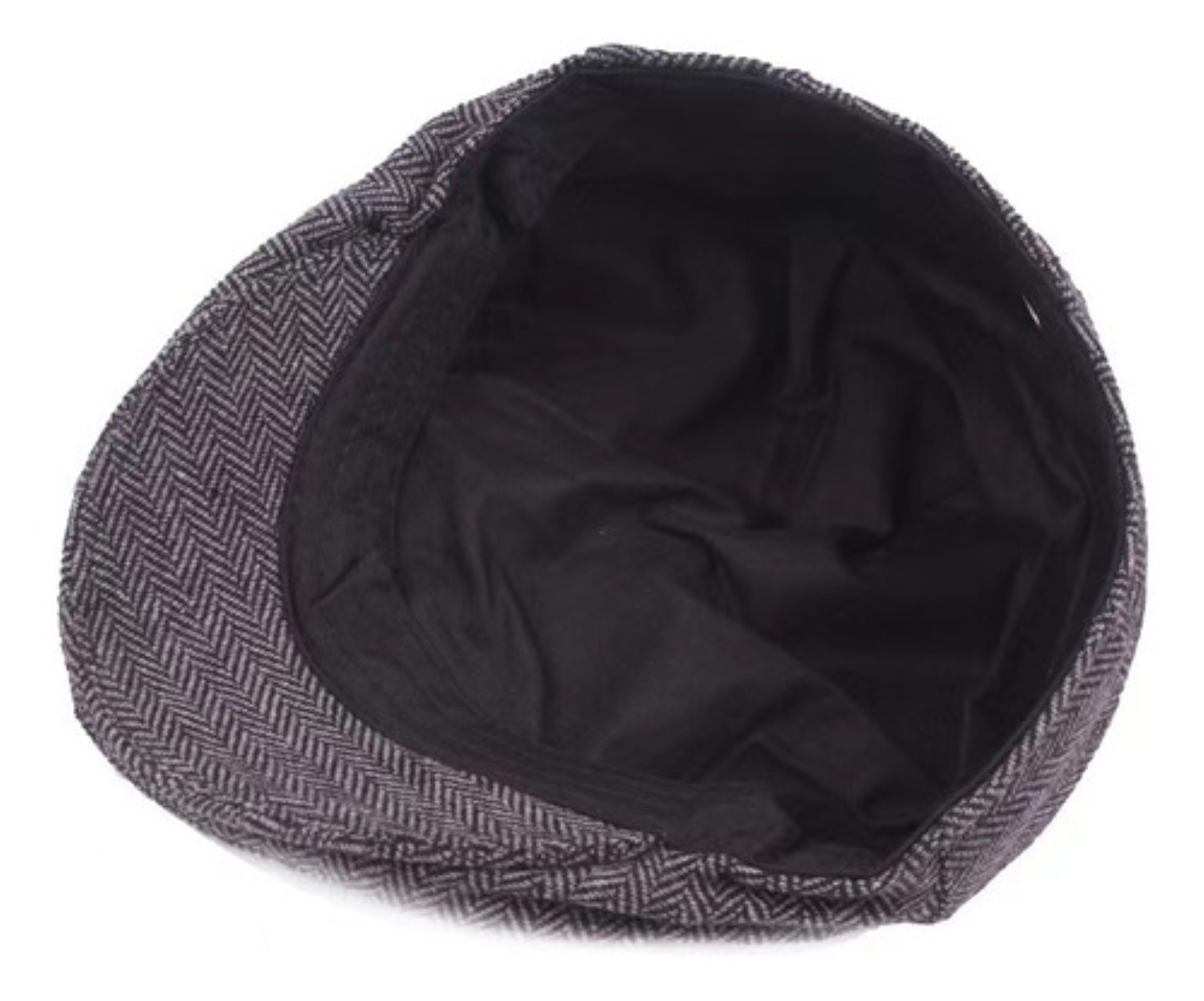 Boina Española De Paño Cerrada para Hombre gris