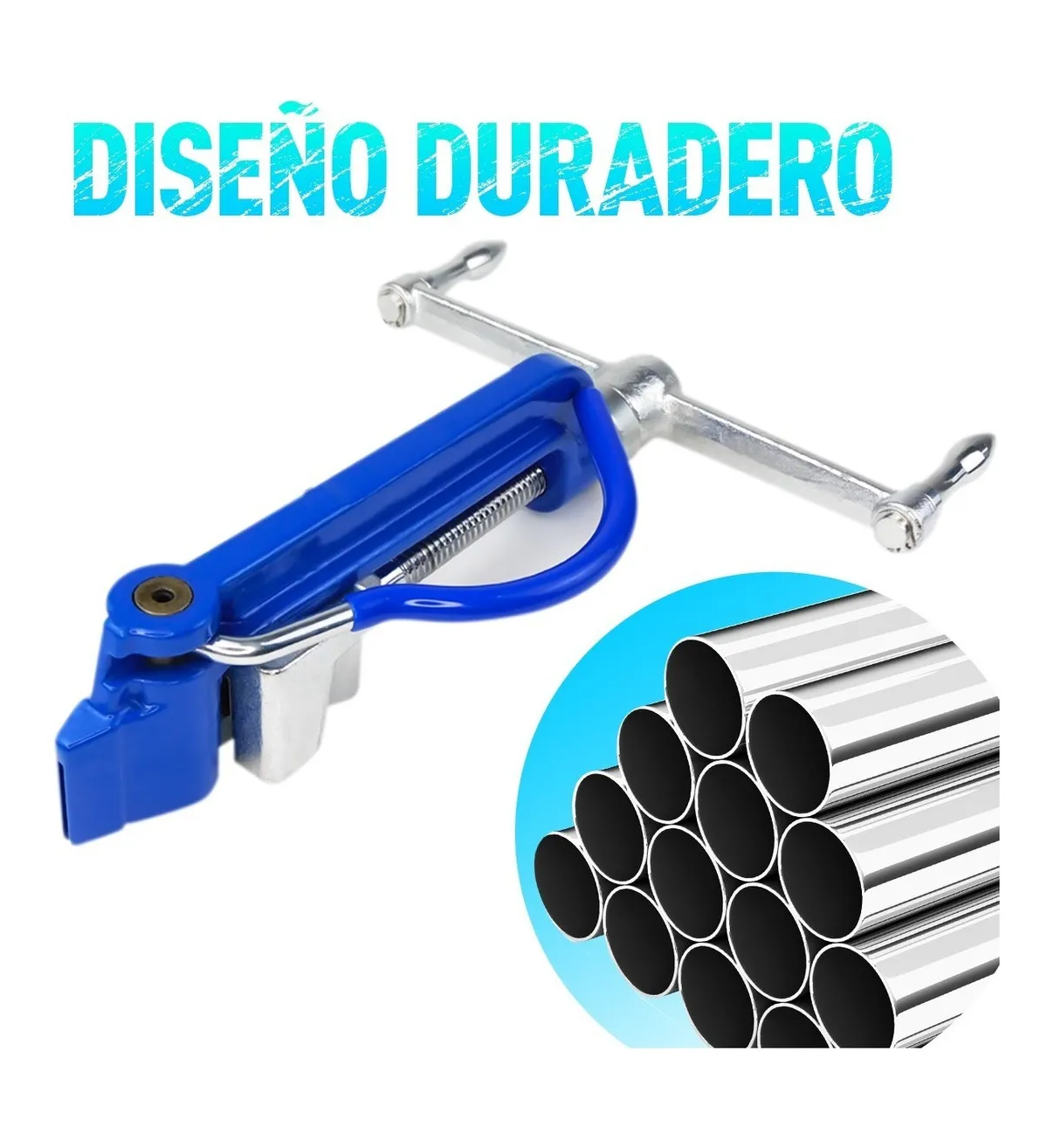 Flejadora Manual Belug Para Flejes De Acero Inoxidable Azul