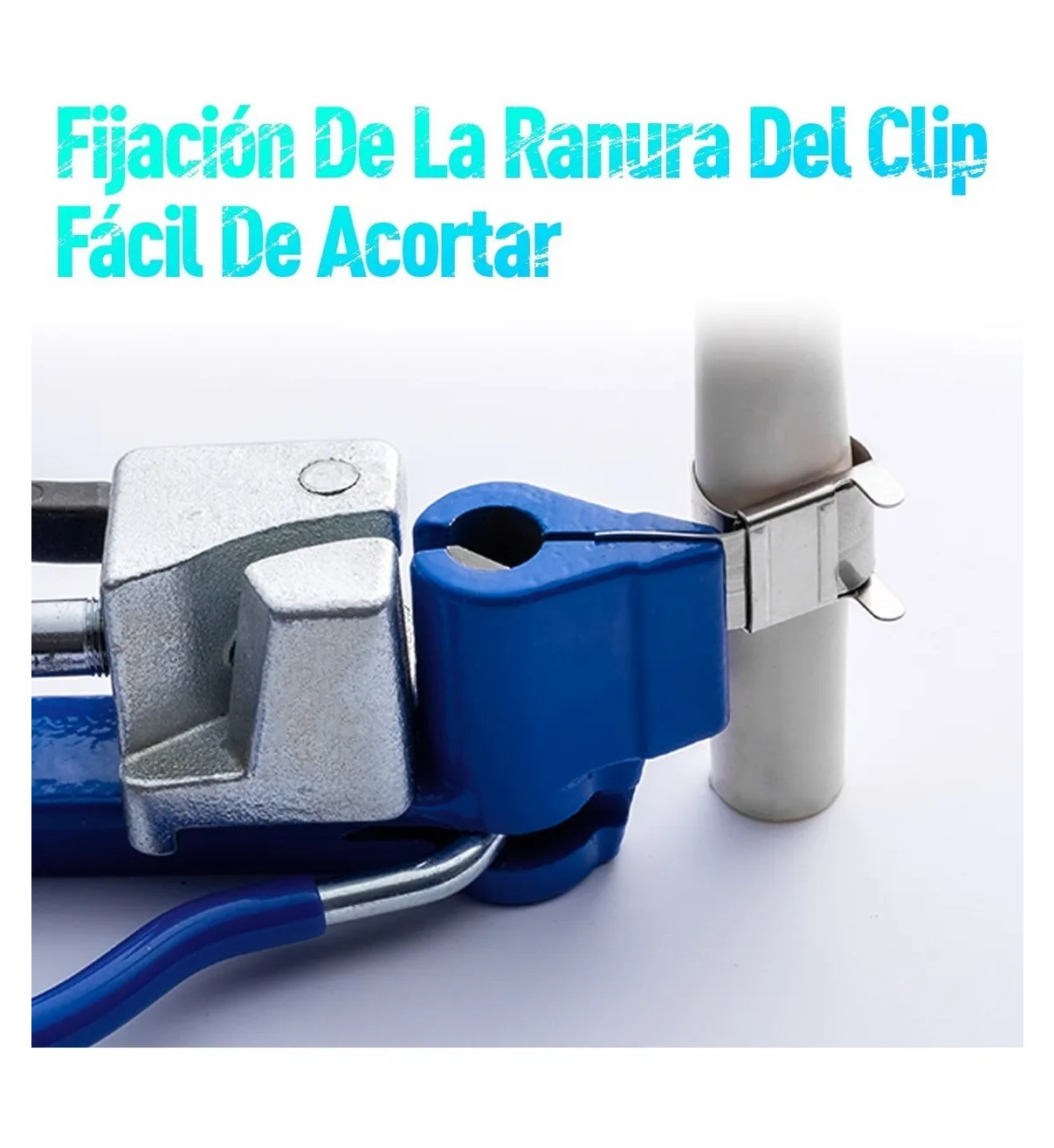 Flejadora Manual Belug Para Flejes De Acero Inoxidable Azul