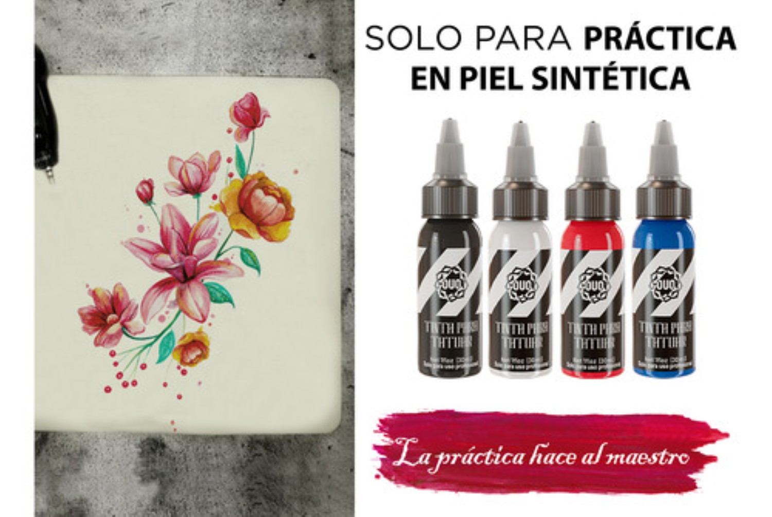 Kit De Tatuaje Para Principiante Con Maquina Para Tatuar 