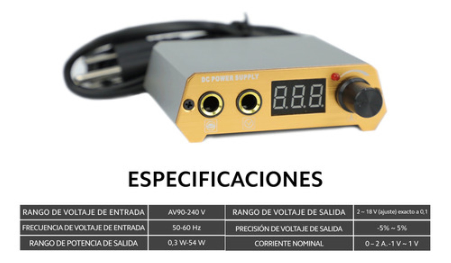Kit De Tatuaje Para Principiante Con Maquina Para Tatuar 