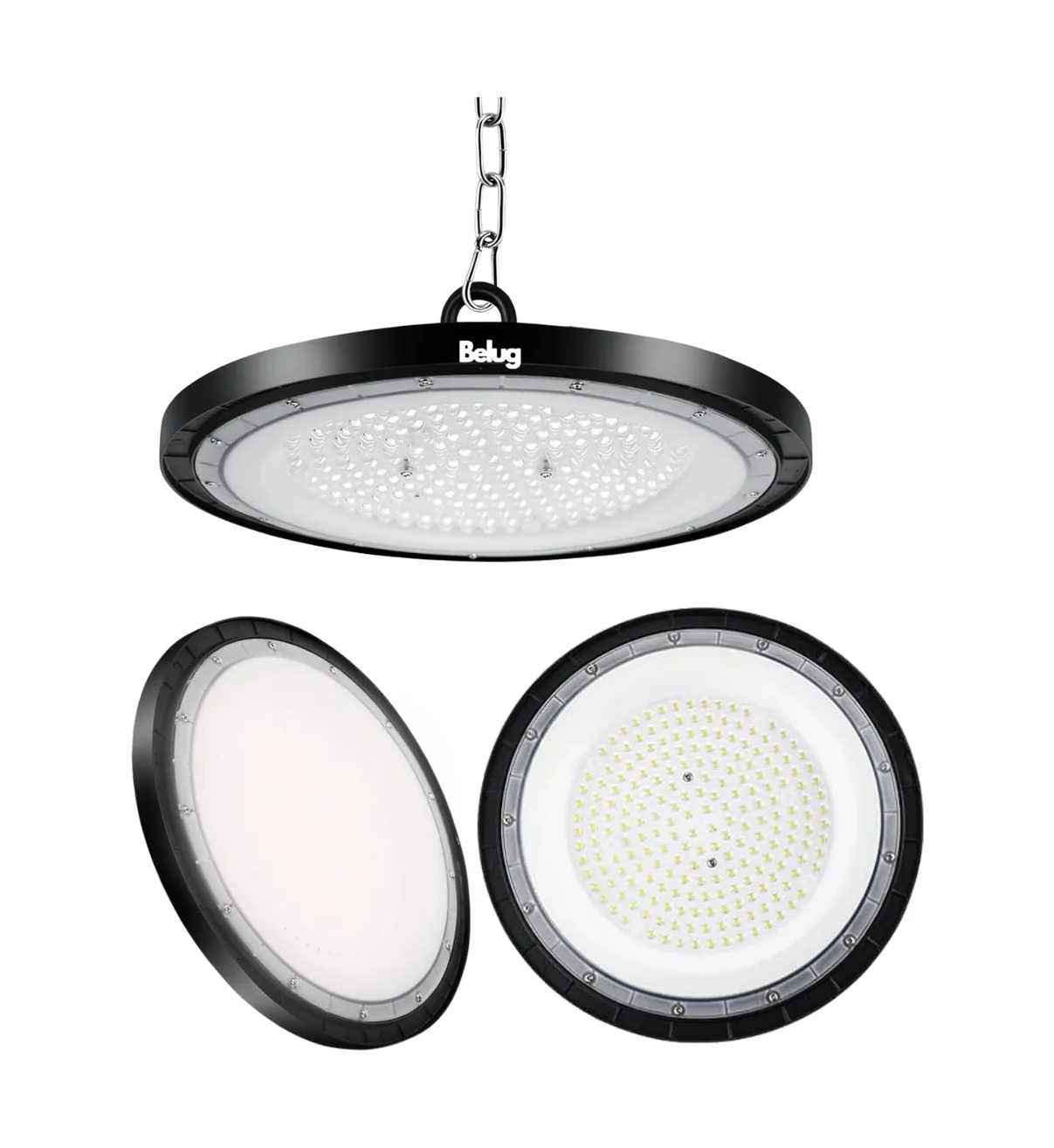 Lámpara Industrial De Campana Led Blanco 100w 