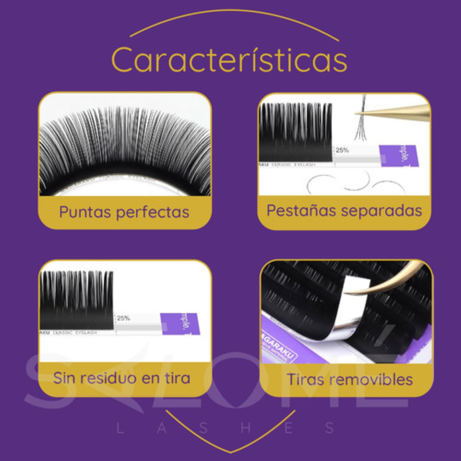 Blister Pestañas Nagaraku Aplicacion Mink 1x1 1pz 15mm .20D