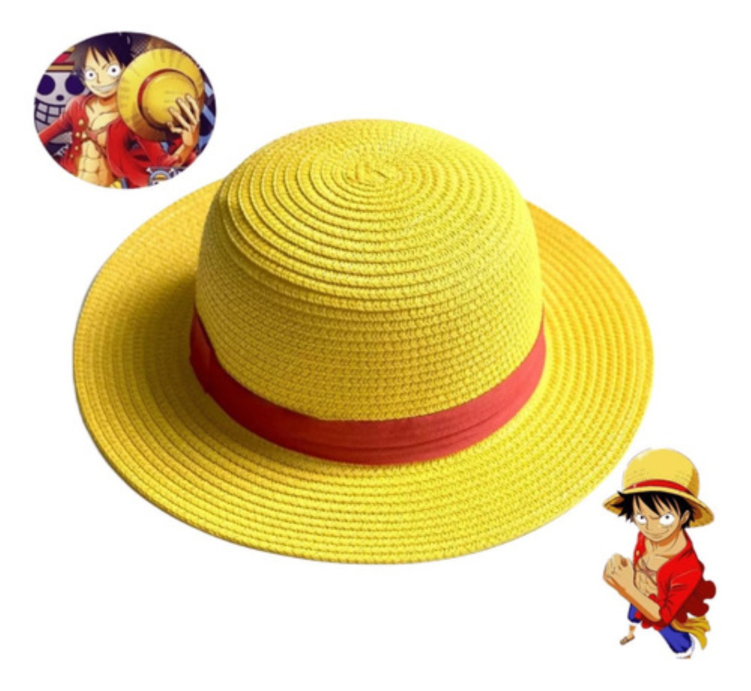 Sombrero Anime Dress Amarillo talla Unica