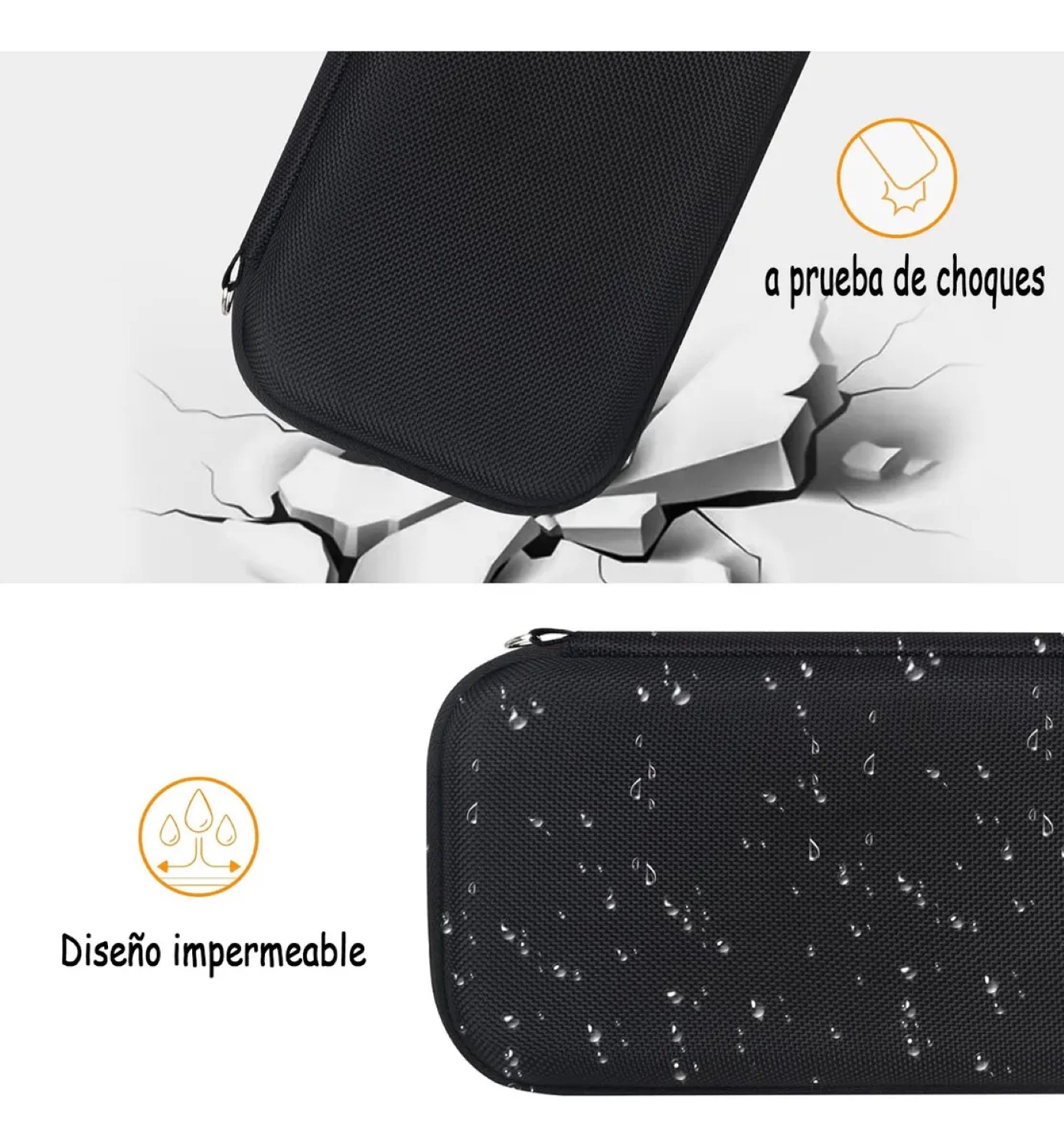 Funda Protectora Para Bocina Bluetooth ESTUCHE Negro
