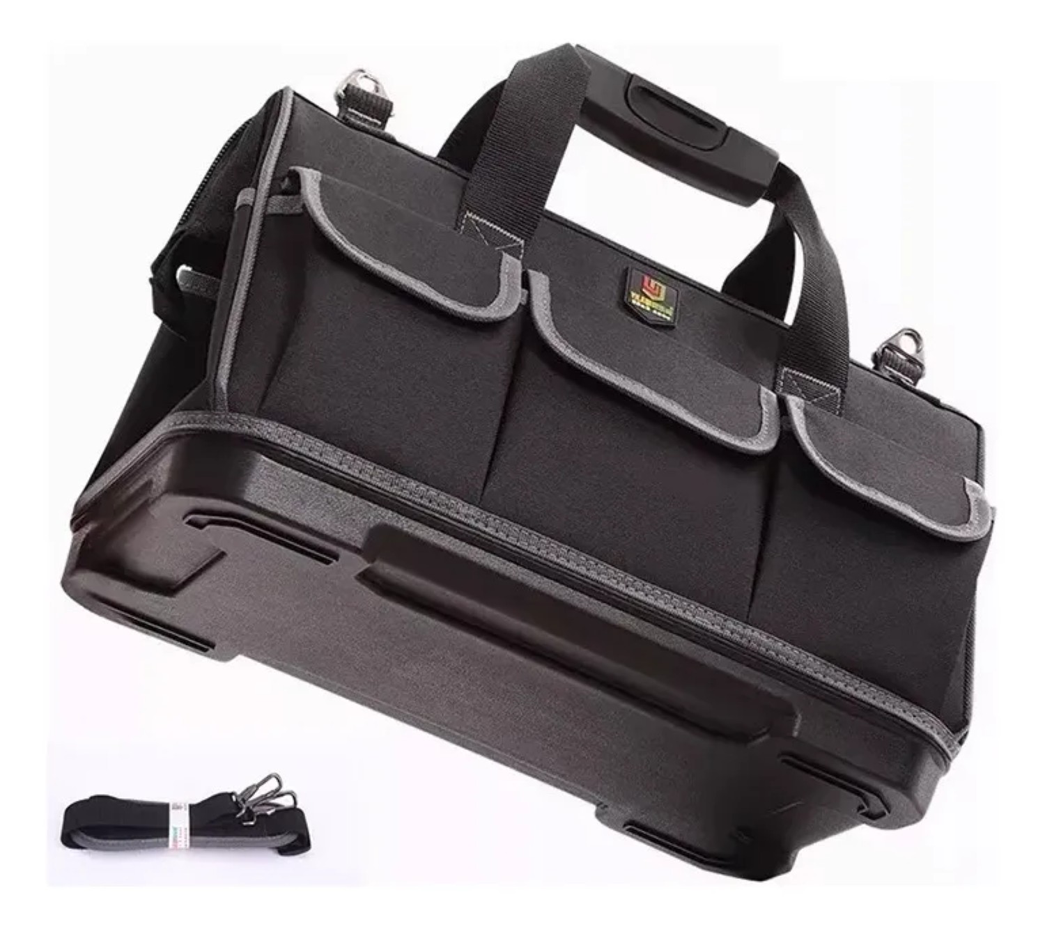 Bolsa De Herramientas Mochila Electricista Multifuncional Negro