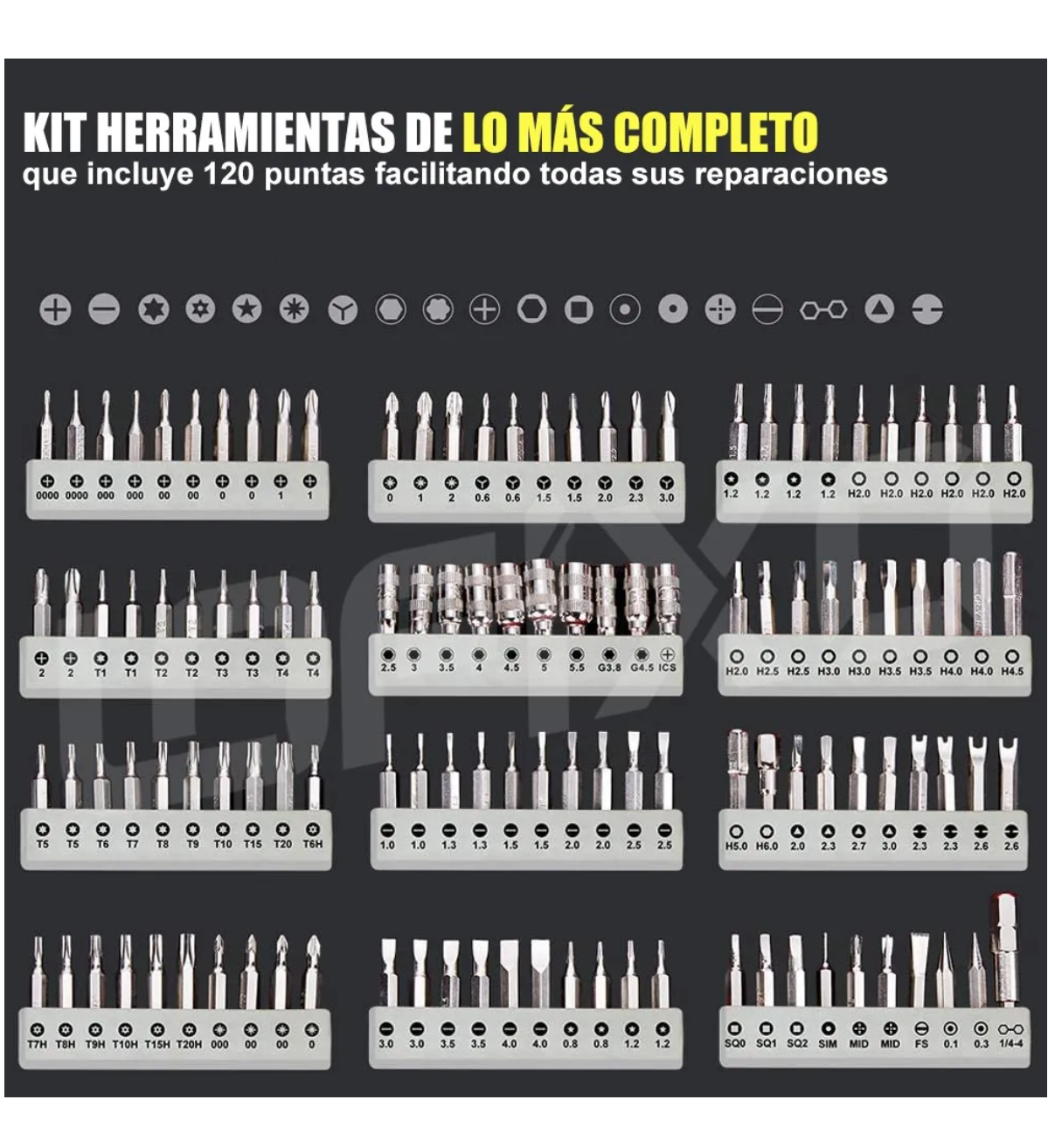 Kit De Herramientas Desarmador Belug Reparar Reloj Ps4 Celular Mac