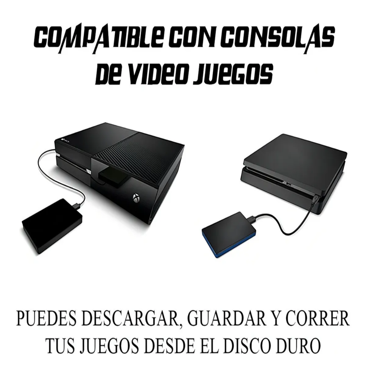 Disco duro externo Adata 2TB,  Azul