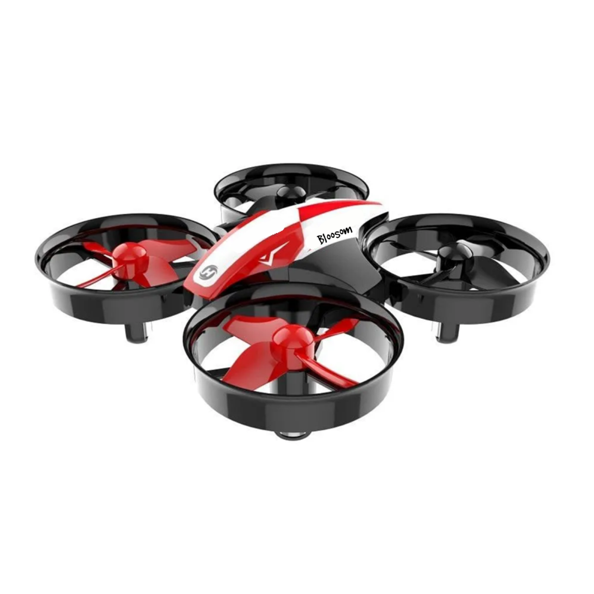 Mini drone rojo 3 baterías