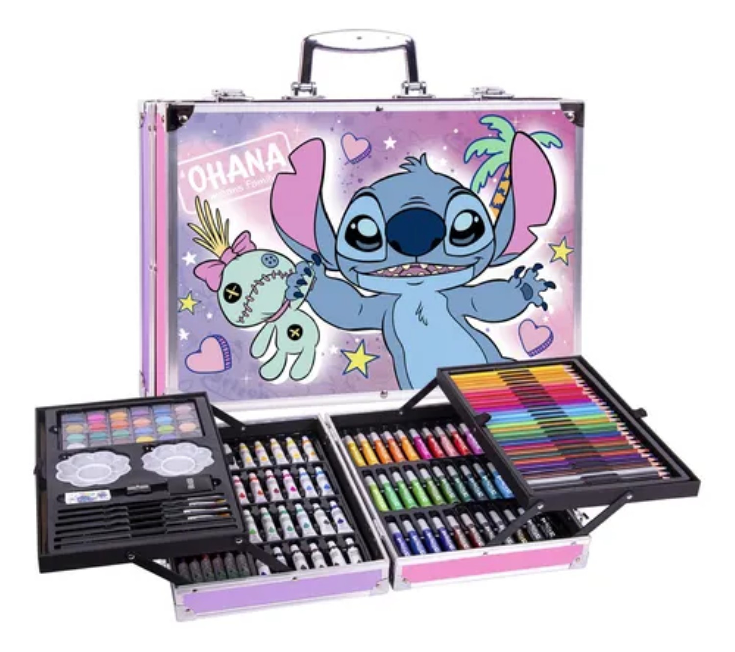 Set De Arte Disney Stitch Marcadores 145PZ 