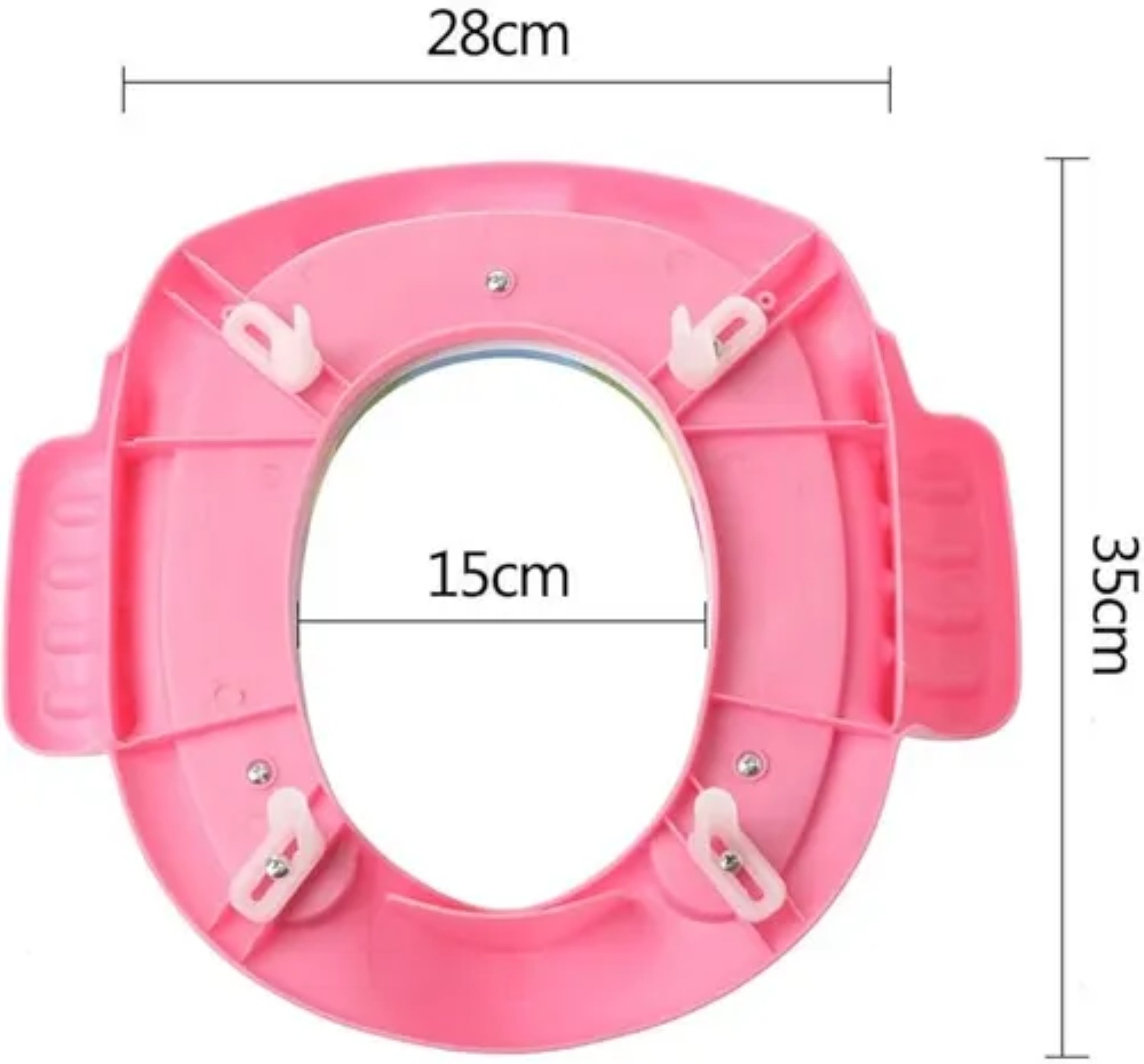 Asiento Adaptador Baño Niña rosa