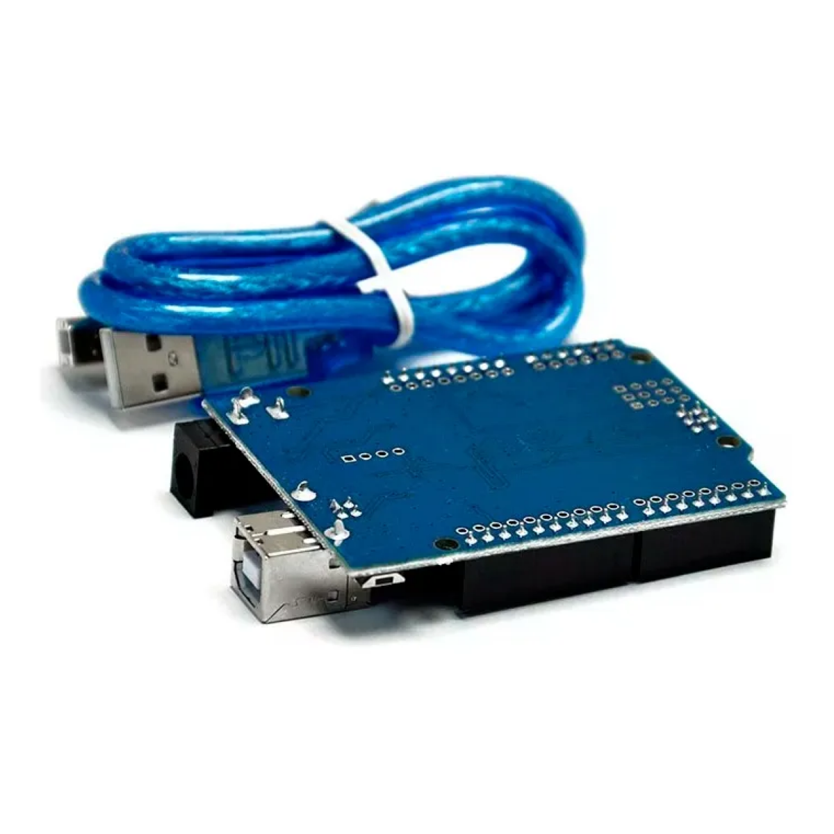 Uno R3 Smd Tecneu Con Cable Usb Compatible Con Ide Arduino, Azul