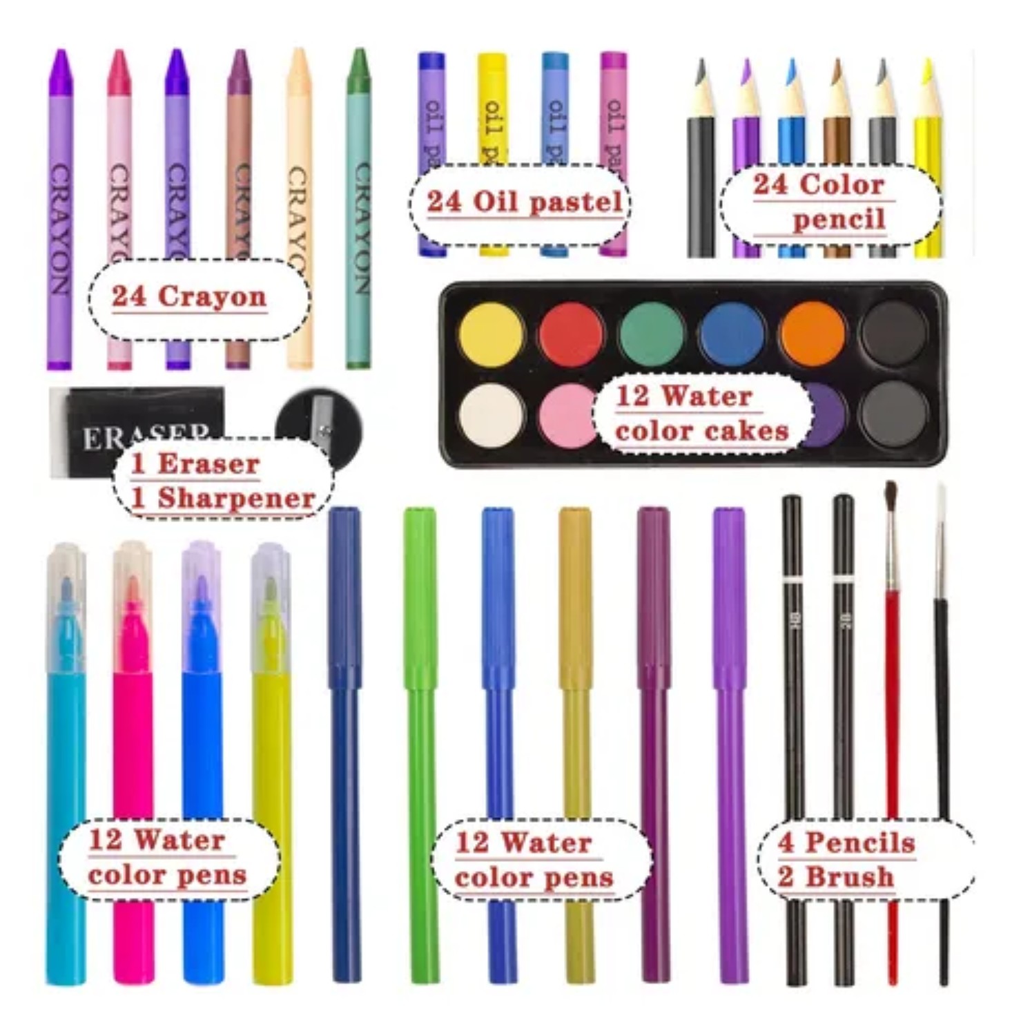 Set De Arte Kinspory De 150PZ 