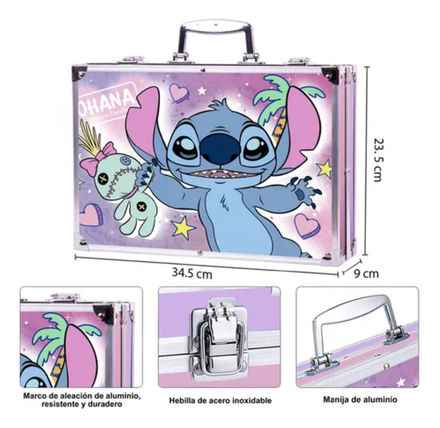 Set De Arte Disney Stitch Marcadores 145PZ 