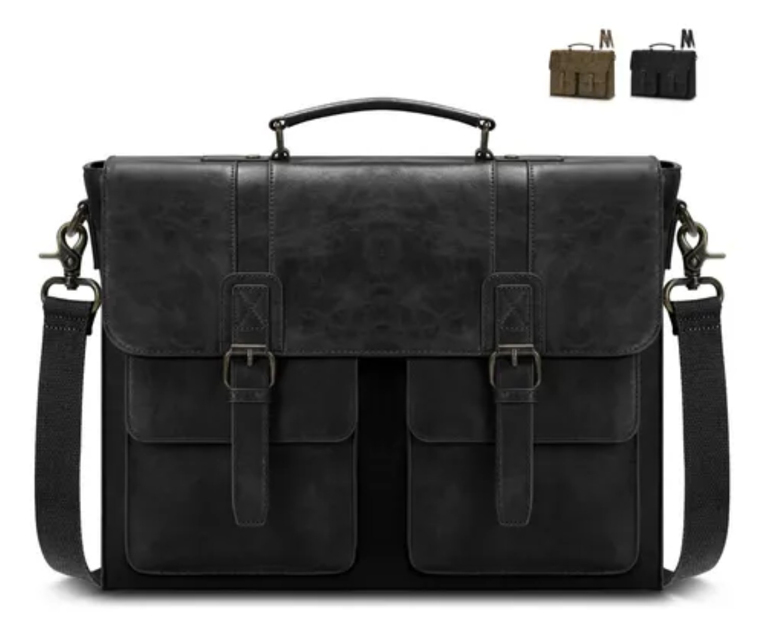 Portafolio Para Laptop Maletines Para Hombre De 5,6 Pulgadas negro