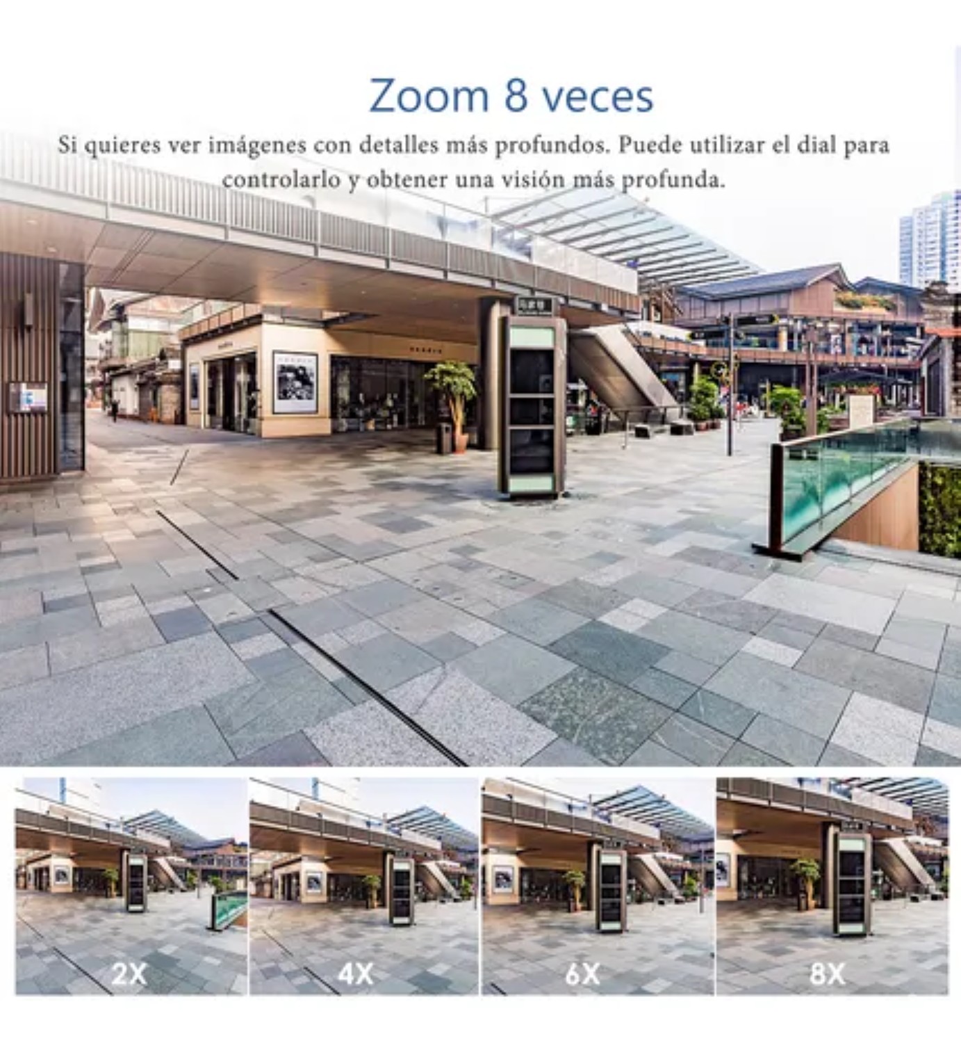Cámara De Seguridad Wifi Exterior 360° Visión Nocturna Alarm