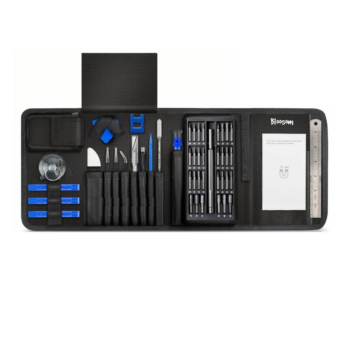 Kit De Herramientas Desarmadores Precisión, negro