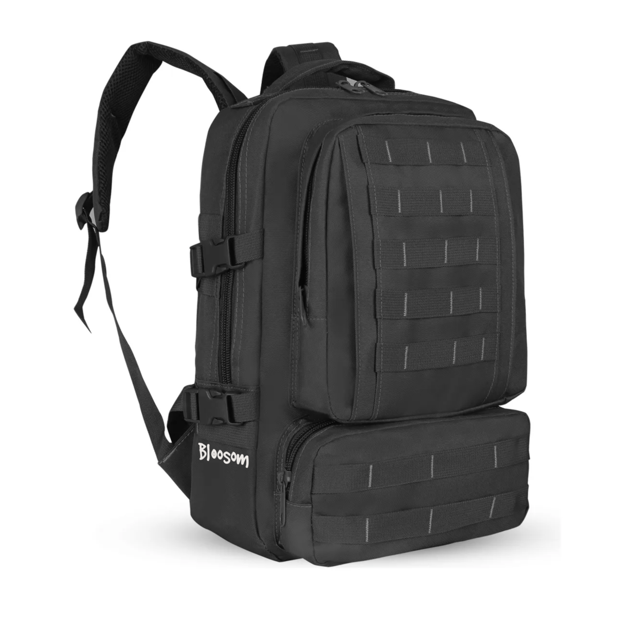 Mochila Táctica Militar Camping Multiuso Moda,  Negro