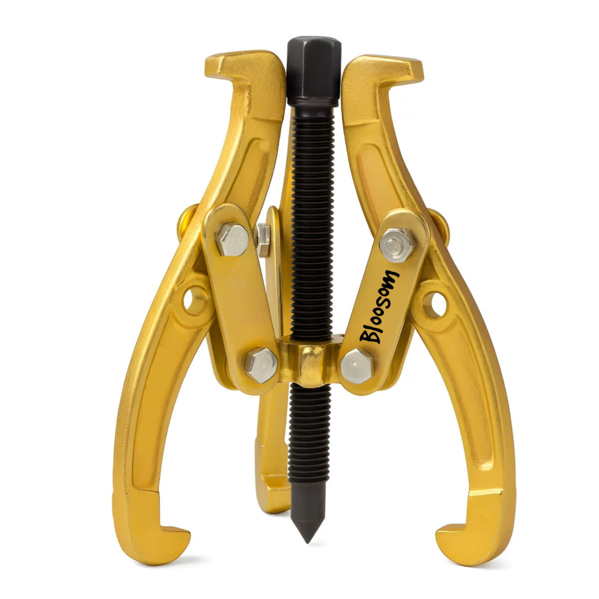 Extractor Engranes Poleas Reversible Forja Brazos 6 Pulgadas, Dorado