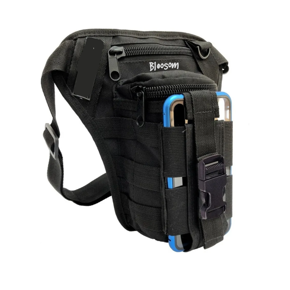 Piernera Táctica Para Celular Multiusos Quick, Negro